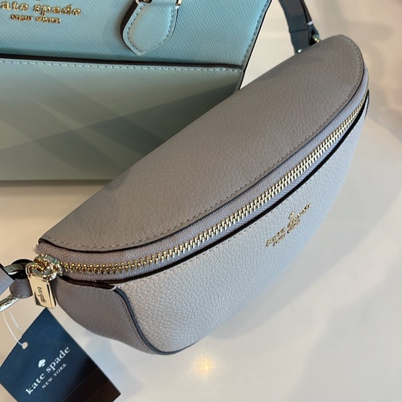 Kate Spade Lena Colorblock Belt Bag
Mountain Grey Multi 
Waist Bag , Fanny Pack - Picture 7 of 16